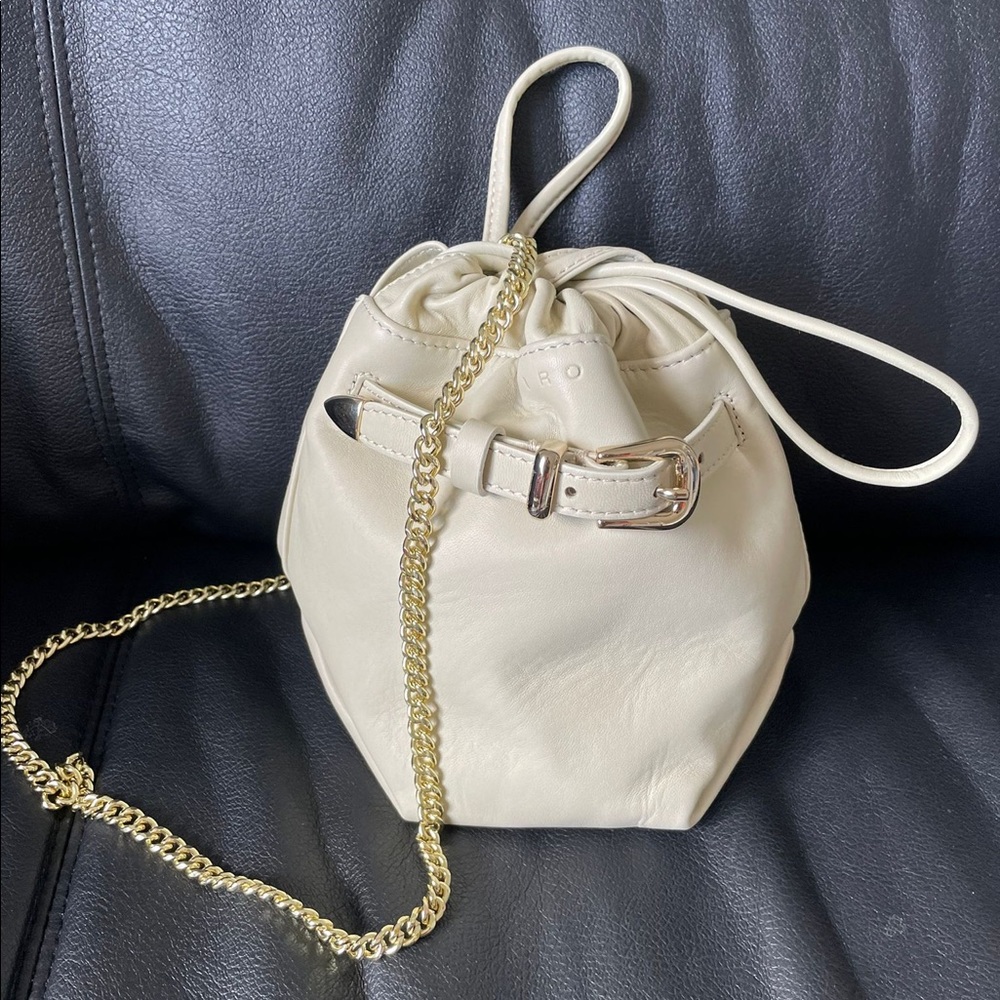 IRO leather Bucket bag. Like new.